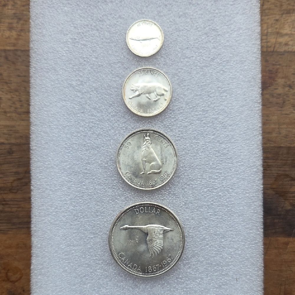 Canadian Commemorative Coin Set - Silver